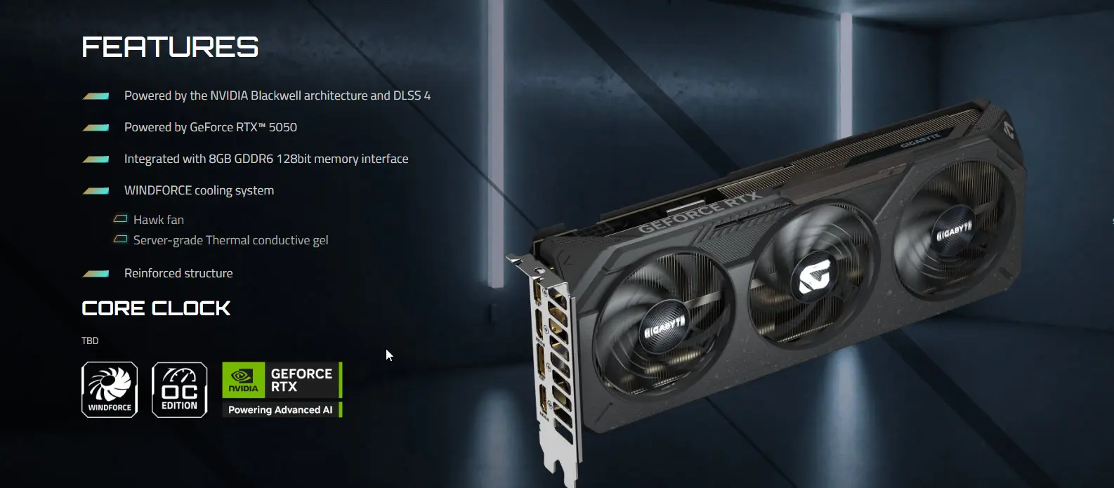 RTX 5050 GAMING OC