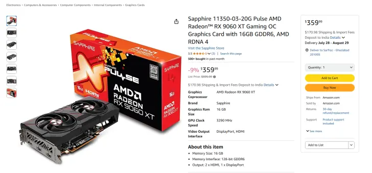 RX 9060 XT