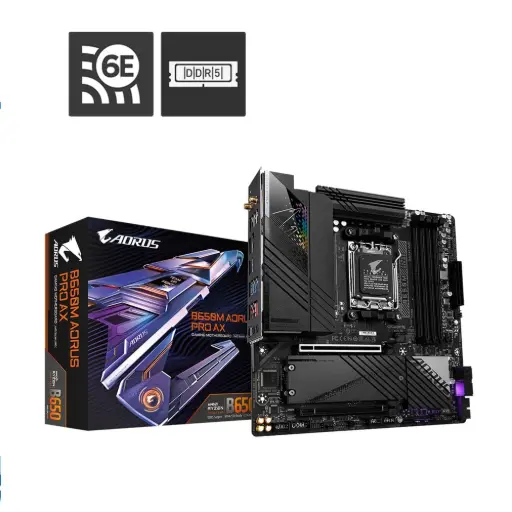 [250600015] Mainboard Gigabyte B650M AORUS PRO AX DDR5