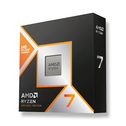 AMD Ryzen 7 9800X3D - Ryzen 7 9000 Series Zen 5 8-Core 5.2 GHz - Socket AM5 120W - AMD Radeon Graphics Desktop Processor